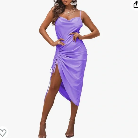 purple dress fast shipping Purple Prom Dresses Fast Shipping Tosheiny New Draping Backless Strapless Velvet Dark Purple Maxi